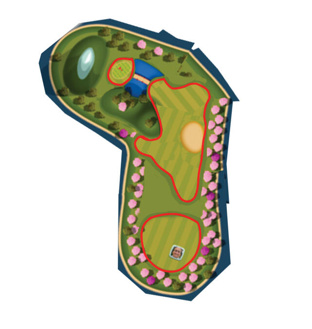 Map designed for Golf Stars!
