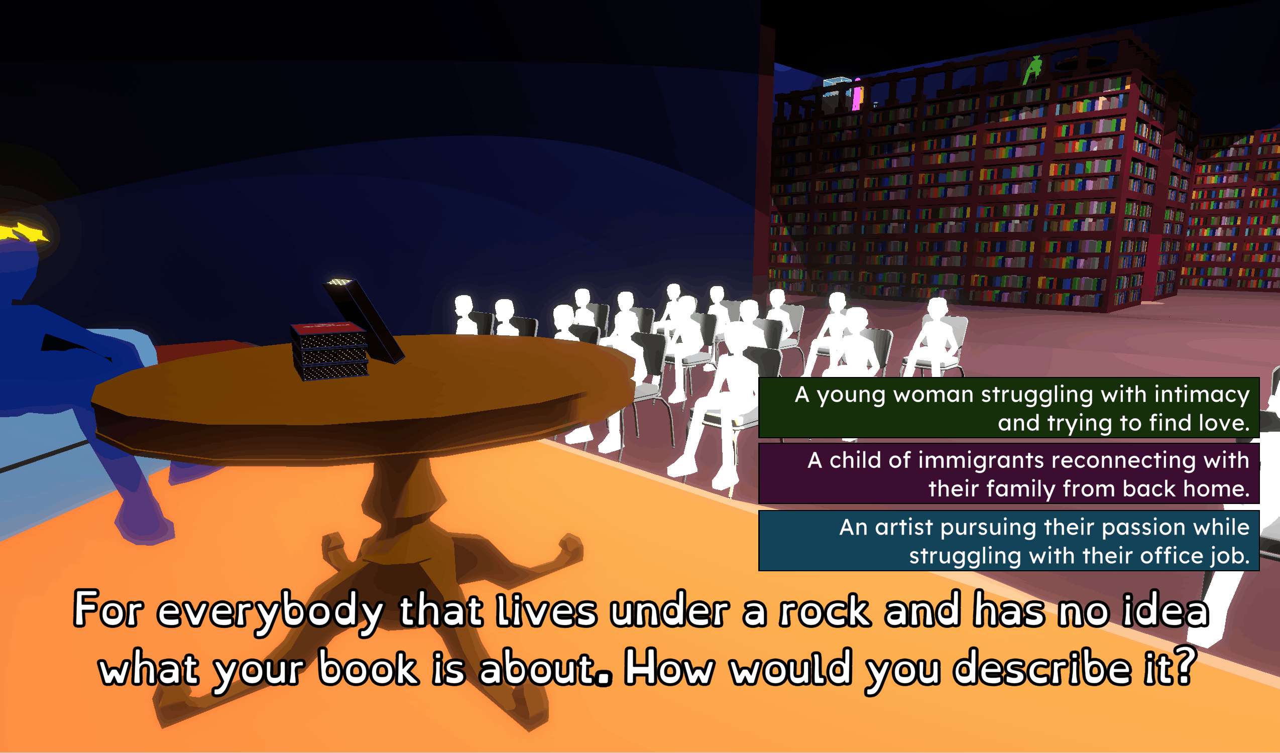 Dialogue choices Dialogue choices